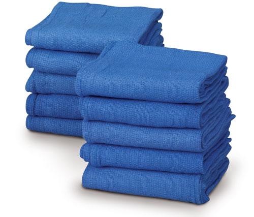 Owens Minor Operating Room Sterile 100% Cotton O. R. Towels, Blue - 708-B - 80 Each