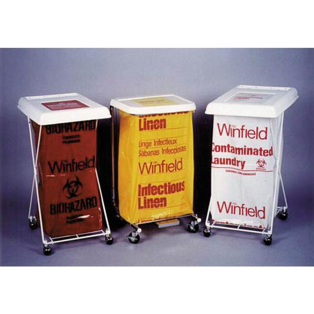 Inteplast Hamper Biohazardous Waste Bag, 23" x 23" - R116 - 300 Each