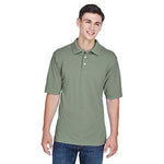 Broder Bros., Co. Harriton Men's Easy Blend Polos M265 DILL XS 1.0 Each-MDL-M265DILLXS