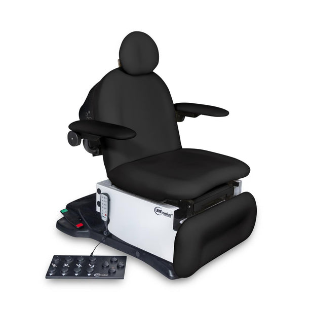 Umf Medical proglide4010 Head-Centric Mobile Procedure Chair 4010-650-300 CLASSIC BLACK 1.0 Each-MDL-M4010650300CB