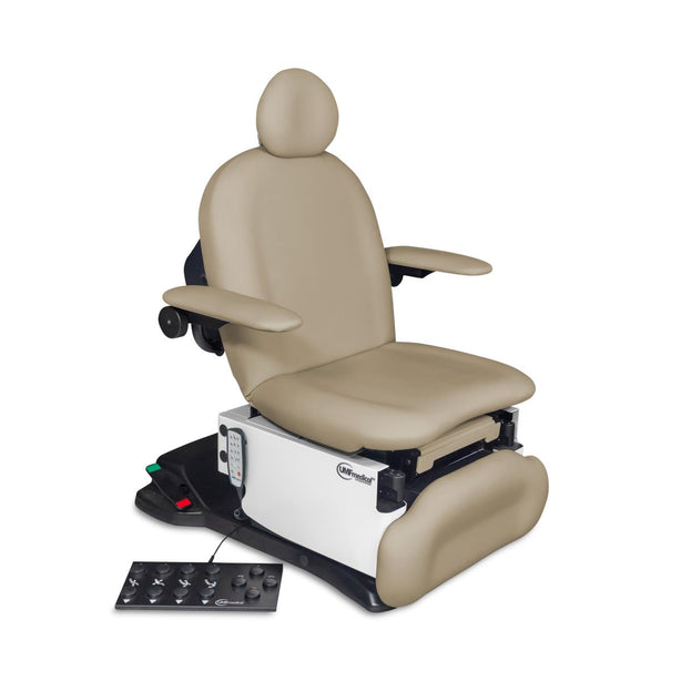Umf Medical proglide4011 Mobile Ultra Procedure Chair with Stirrups 4011-650-300 CREAMY LATTE 1.0 Each-MDL-M4011650300CL