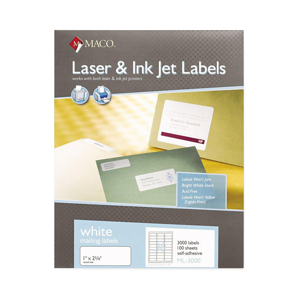 Multi-Purpose Labels - ML-3000 - 3000 Each - MDL-MACML3000