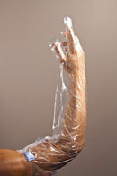 TIDI AquaGuard Moisture Barrier Wound Dressing Cover Glove, 34" L - 50016 - 25 Each