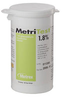 Metrex Research Glutaraldehyde 1.8% MetriTest Strip - 10-304 - 60 Each