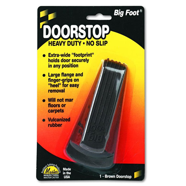 Master Caster Company Big Foot Doorstop - MAS00920
