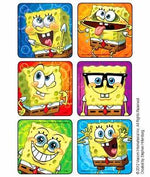 Medibadge, Inc SpongeBob Stickers 1457P - 1.0 Each - MDL-MBG1457P