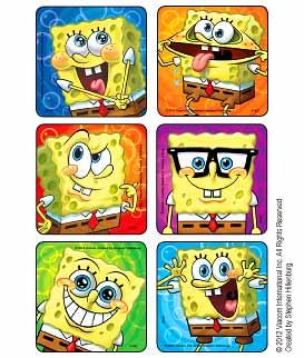 Medibadge, Inc SpongeBob Stickers 1457P - 1.0 Each - MDL-MBG1457P