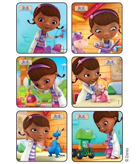 Medibadge Disney Doc McStuffins Stickers, 75-Pack - 1500P - 1 Each