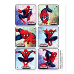 Medibadge Spiderman 1593P Spider-Man Stickers, 2-1/2" x 2-1/2", 75 per Pk - MDL-MBG1593P - 1 Each