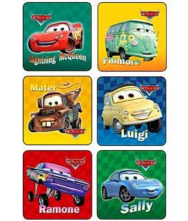 Disney Cars Stickers - 2547P - 1 Each - MDL-MBG2547P