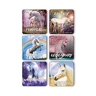 Medibadge, Inc Fantasy Unicorns Stickers 2956P 1.0 Each-MDL-MBG2956P