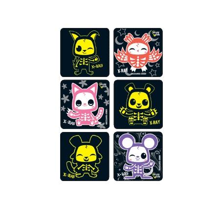 Glow-In-The-Dark Stickers - M2180P - 1 Each - MDL-MBGM2180P