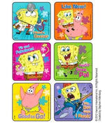 Medibadge M2194P SpongeBob Doctor's Visit Stickers, 75 per Pack - MDL-MBGM2194P - 1 Each
