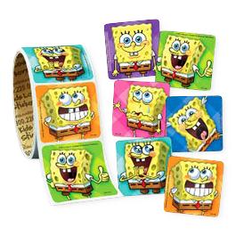 Medibadge, Inc SpongeBob Stickers VL124 - 100.0 Each - MDL-MBGVL124
