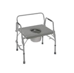 BRIGGS HEALTHCARE Extra-Wide Heavy-Duty Steel Commodes 802-1203-0300 1 Each - MDL-MBH212030300