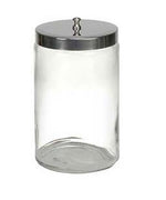 BRIGGS HEALTHCARE Glass Sundry Jar with Metal Lid 39-813-000 1 Each - MDL-MBH39813000