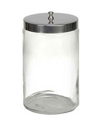 BRIGGS HEALTHCARE Glass Sundry Jar with Metal Lid 39-813-000 1 Each - MDL-MBH39813000
