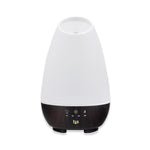 Briggs Ultrasonic Essential Oil Humidifier Diffuser, White, 9.37" H x 5.5" W - 40-500-190 - 1 Each