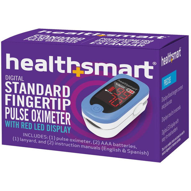 Briggs Healthsmart Fingertip Oximeter, Pulse, Standard, Led, Red - 40-815-000 - 1 Each