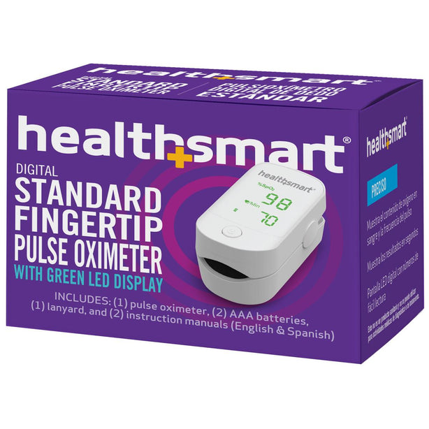 Briggs Healthsmart Fingertip Oximeter, Pulse, Standard, Led, Green - 40-816-000 - 1 Each