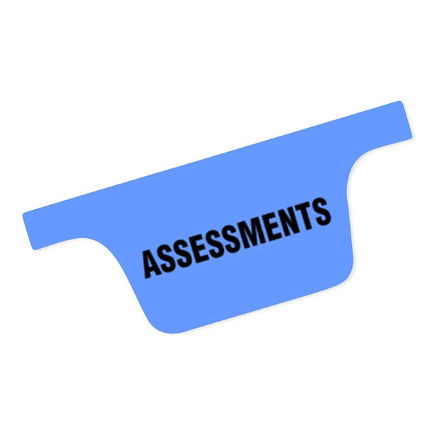BRIGGS HEALTHCARE "Assessments" Chart Divider Tabs 448 25 Each - MDL-MBH448