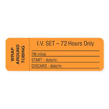 Briggs Healthcare Briggs Healthcare "IV Set Change" Labels L-2273 1.0 Each-MDL-MBHL2273