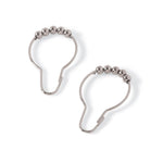 KARTRI SALES COMPANY INC Shower Curtain Hooks with Rollers KASS256 12 Each - MDL-MCDKA256