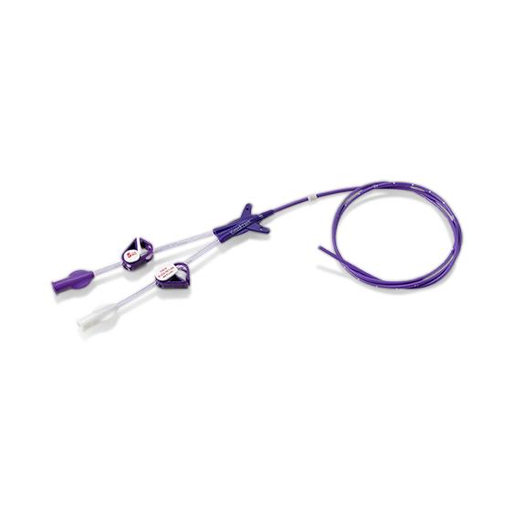 Medical Components Pro-Line CT Central Venous Catheter Basic Kit, Double Lumen, 5 Fr x 55 cm, Cuff 5 cm from Hub - MD28035201 - 1 Each