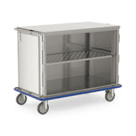 Mac Medical Solid-Door Closed Case Carts - MMCCB14-2PS-SSD - 1 Each - MDL-MCIMMCB14SD