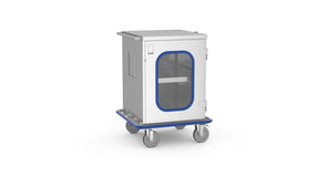 Mac Medical Inc Glass-Door Closed Case Carts MMCCB2-2PS-GS - 1.0 Each