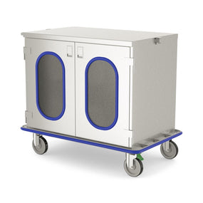 Mac Medical Inc Glass-Door Closed Case Carts MMCCB3-1PS-GS - 1.0 Each
