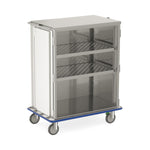 Mac Medical Solid-Door Closed Case Carts - MMCCB4-2PS-SSD - 1 Each - MDL-MCIMMCB4SD