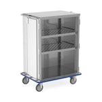 Mac Medical Solid-Door Closed Case Carts - MMCCB5-2PS-SSD - 1 Each - MDL-MCIMMCB5SD