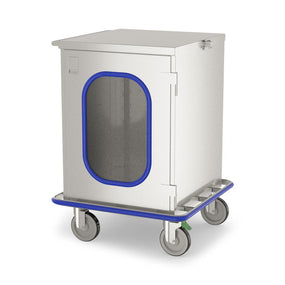 Mac Medical Inc Glass-Door Closed Case Carts MMCCB6-1PS-GS - 1.0 Each