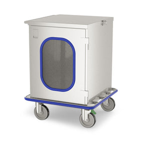 Mac Medical Inc Glass-Door Closed Case Carts MMCCB8-1PS-GS - 1.0 Each