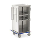 Mac Medical Solid-Door Closed Case Carts - MMCCB9-2PS-SSD - 1 Each - MDL-MCIMMCB9SD
