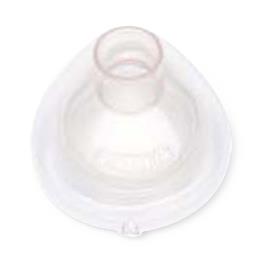 Mercury Medical Clear Anatomical Face Masks 10-50504 - 20.0 Each