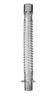 MERCURY MEDICAL Smooth-Bor Flex Flexible Elbow Tube, 5" - FH-20011 - 20 Each