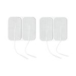 COMPASS HEALTH BRANDS TENS Unit Electrodes E1P2035WC2 4 Each-MDL-MDE1P2035WC2