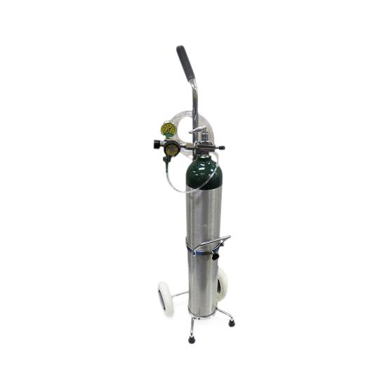 Mada Medical E Oxygen Cylinder Kit on Cart 1630AE - 1.0 Each