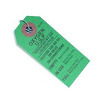 Mada Medical 900450 Oxygen Cylinder Tag, Green - MDL-MDM900450 - 1 Each