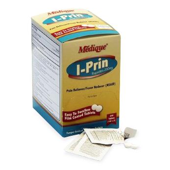 Medique Products Medique I-Prin Ibuprofen 200 mg Tablets 10047 - 100.0 Pack