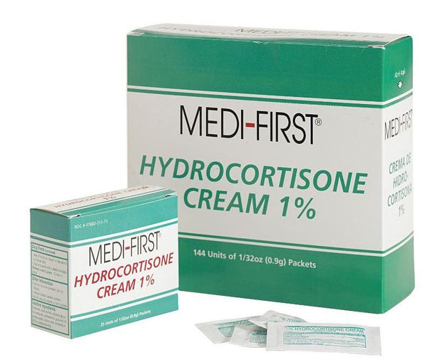 Medique Products Medi-First Hydrocortisone Cream 1% 21135 - 144.0 Each