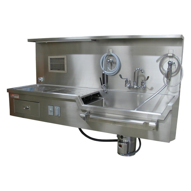 MORTECH MANUFACTURING Wall-Mounted Autopsy Stations 1036-8 1 Each - MDL-MDR10368