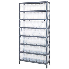 Quantum Storage Systems Store-Max Bins with Steel Shelves 1875-SB803CL - 1.0 Each - MDL-MDR1875SB803C