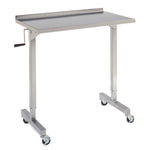 Suburban Surgical Co Adjustable Instrument Table, 40" W x 23" D x 39"-62" H - 108431-00-DUNDZBCEP - 1 Each