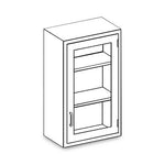 BLICKMAN HEALTH IND INC Blickman Wall-Mounted Cabinets 2020324000 1 Each - MDL-MDR2020324000