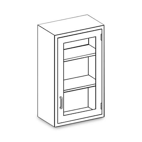 BLICKMAN HEALTH IND INC Blickman Wall-Mounted Cabinets 2020324000 1 Each - MDL-MDR2020324000