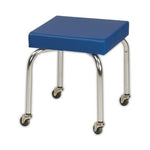 Clinton Industries PT Scooter Stool, 15" W x 15" D x 18" H - 2111 - 1 Each