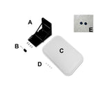 Winco Mfg., LLC Winco Recliner Parts 261624K - 1.0 Each - MDL-MDR261624K